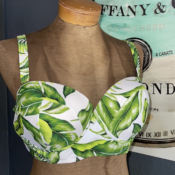 NWT Gabifresh X Swimsuits For All SZ16 Underwire Pushup Bikini(can B strapless) - Picture 2 of 11